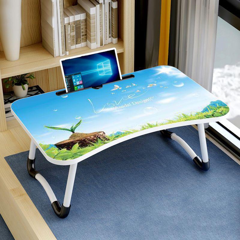 V562-D6115BCH-202502271910-00 Adjustable Folding Laptop Desk with Non-slip W-shaped Legs - Portable and Compact - Hcb5116D - Image 1