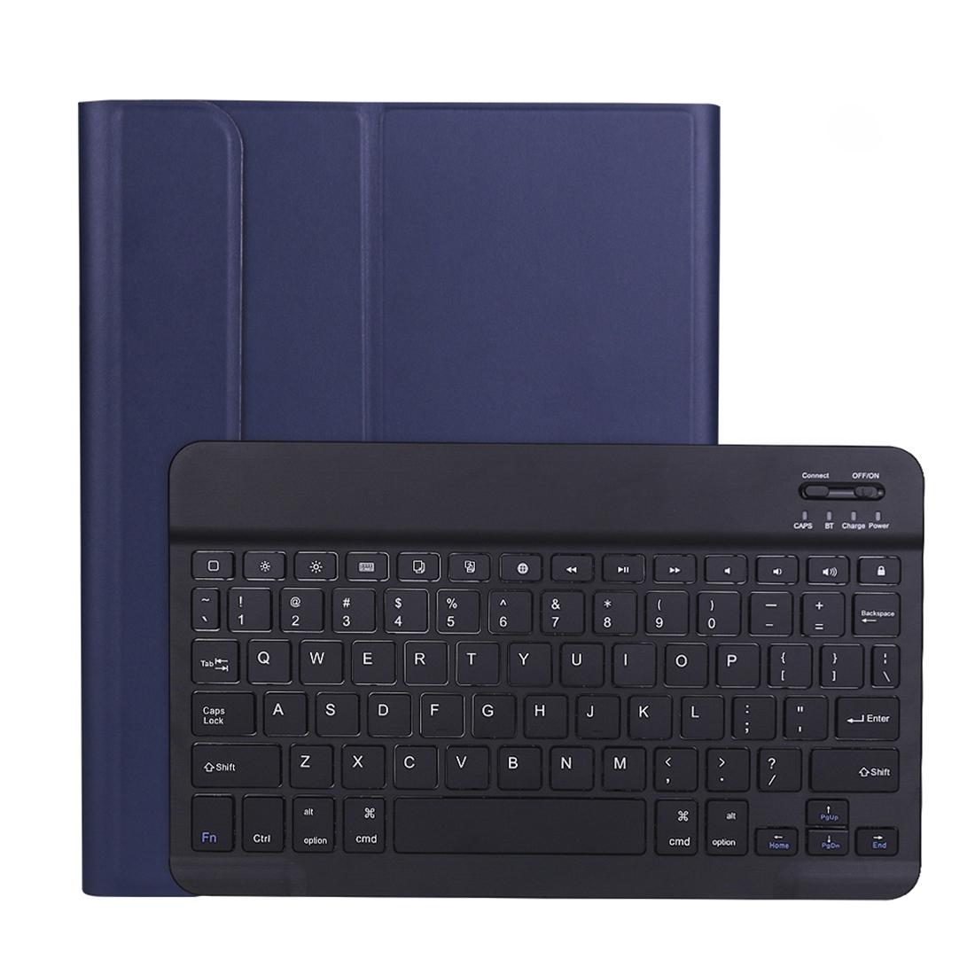 V562-D9877ORPI-202504291826-00 Detachable Bluetooth Keyboard Tablet Case For Ipad Pro 11 With Pen Slot & Holder - Ultra-Thin 2020 - Dark Blue - Image 1