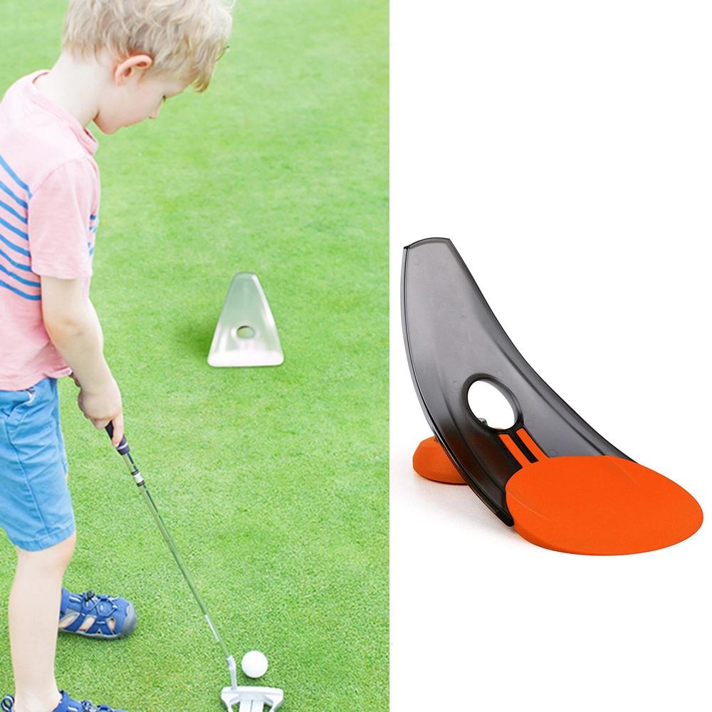 V562-E1002091750DBT-202503041751-00 2-pack Indoor / Outdoor Golf Putting Trainer - Orange - Image 1