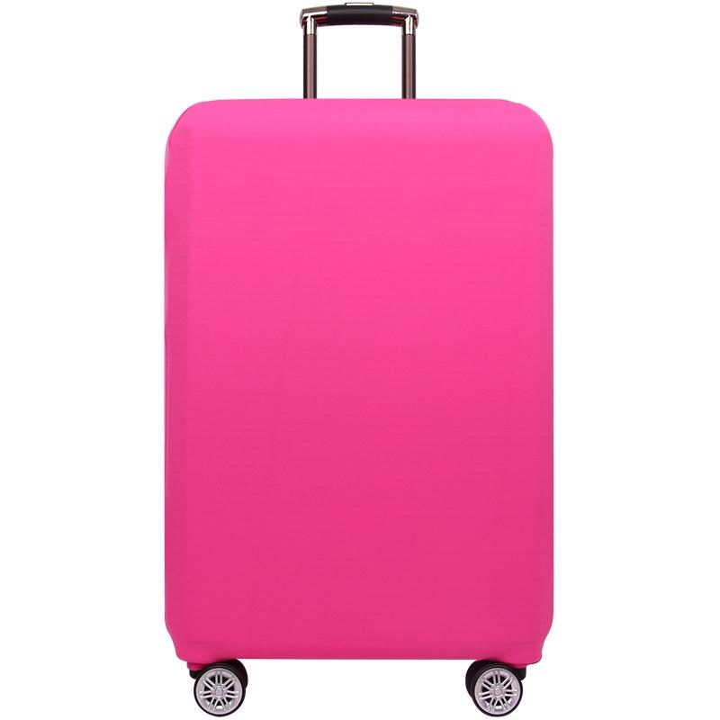 V562-E1021692060DBT-202502281630-00 Stretch Luggage Dust-proof Cover - Durable & Protective - Size s - Rose Red - Image 1