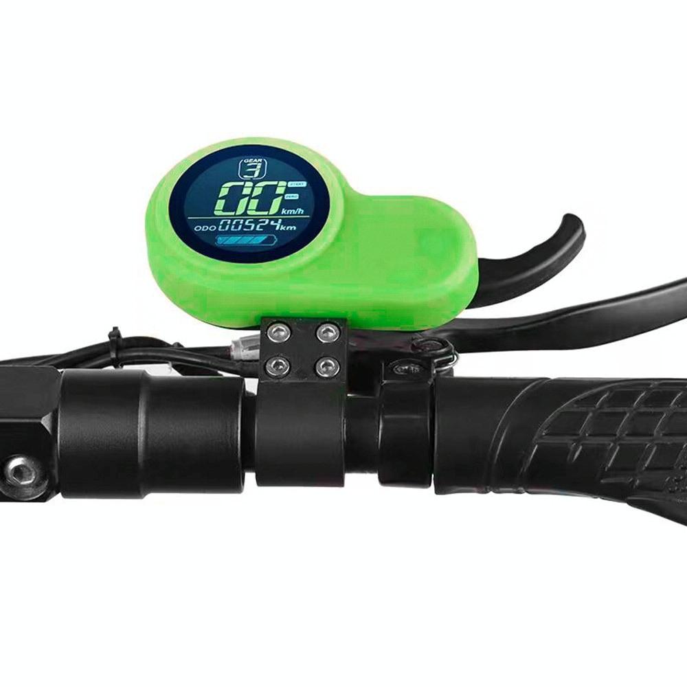 V562-E1030853060DBT-202505262137-00 Silicone Instrument Cover for Kugoo M4 Pro Electric Scooter - Green - Image 1