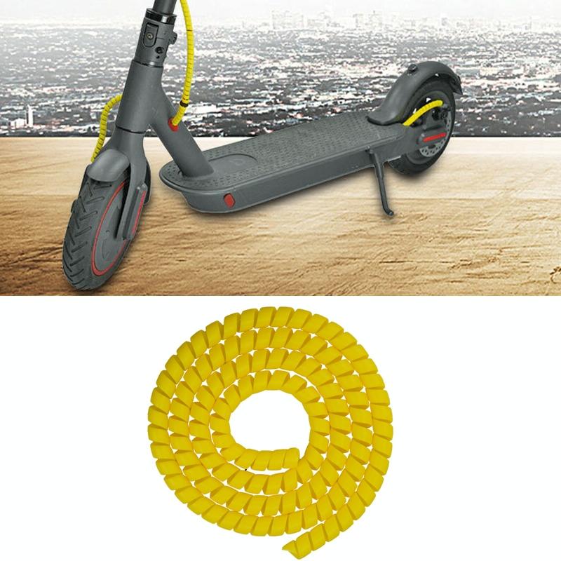 V562-E1042902750DBT-202505291135-00 4-piece Scooter Harness Line Set for Xiaomi Mijia M365 - Yellow - Image 1