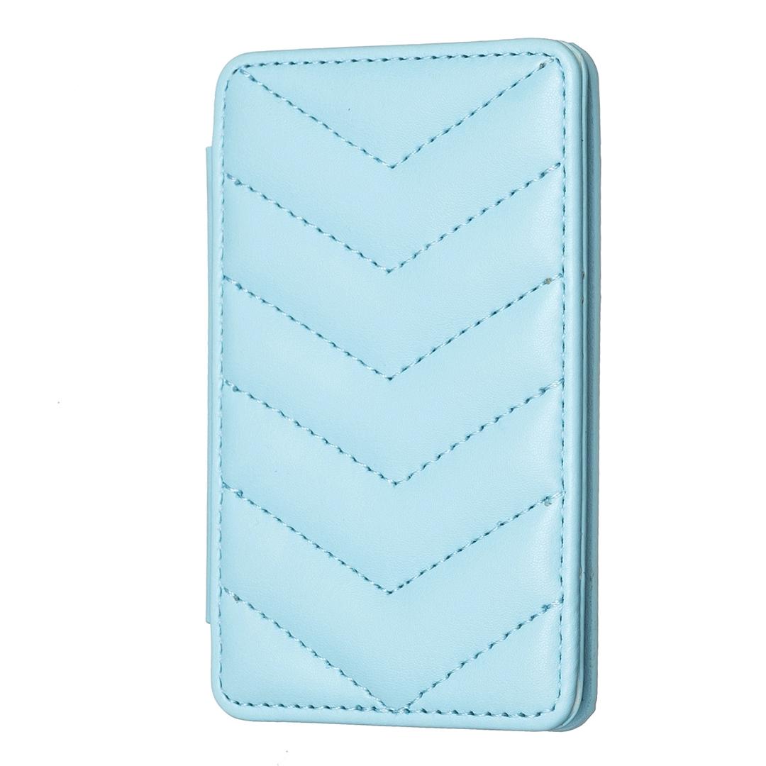 V562-E106239400ADE-202503281832-00 Wave Pattern Card Bag Back Sticker For Mobile Phones - Blue - Image 1