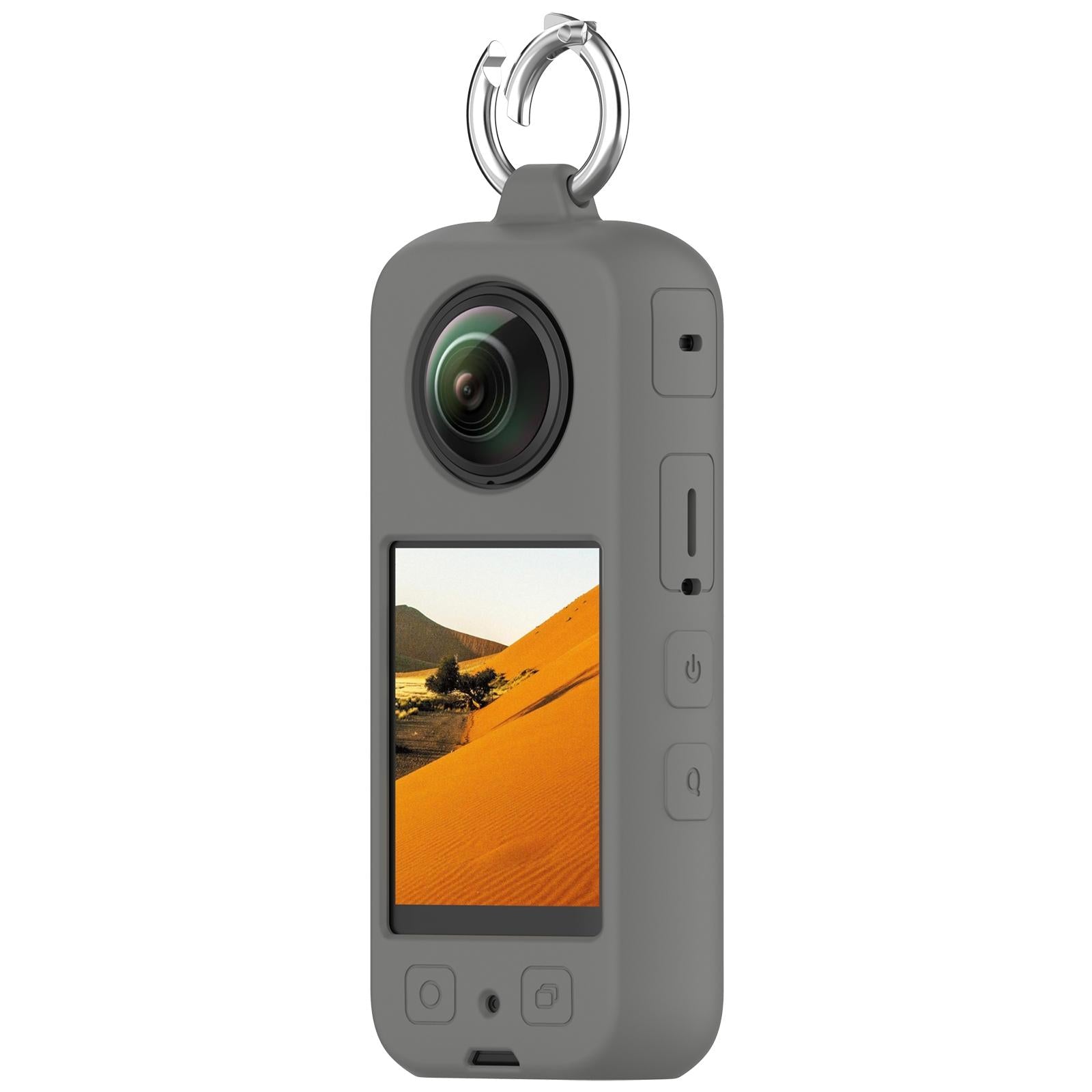 V562-E109918600ADE-219371-00 Silicone Protective Case - Portable and Compact - Dark Grey - Image 1