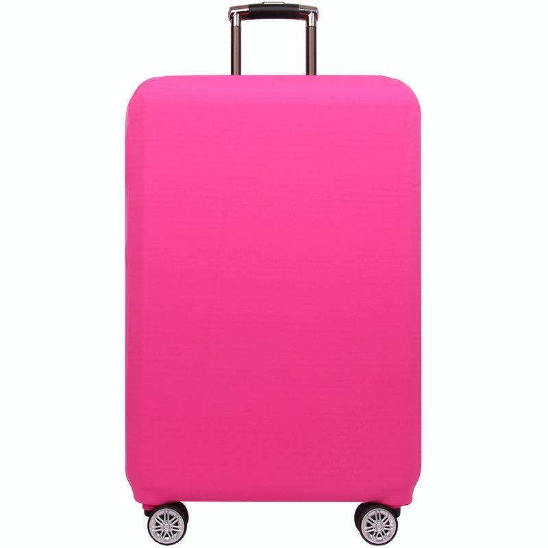 V562-E4021692060DBT-202502281626-00 Xl Thickened Stretch Luggage Cover - Dust-proof & Wear-resistant - Rose Red - Image 1