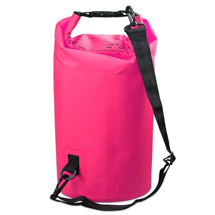 V562-F0985GO-202504251827-00 Waterproof Single Shoulder Bag 3L Capacity - Pink - Image 1