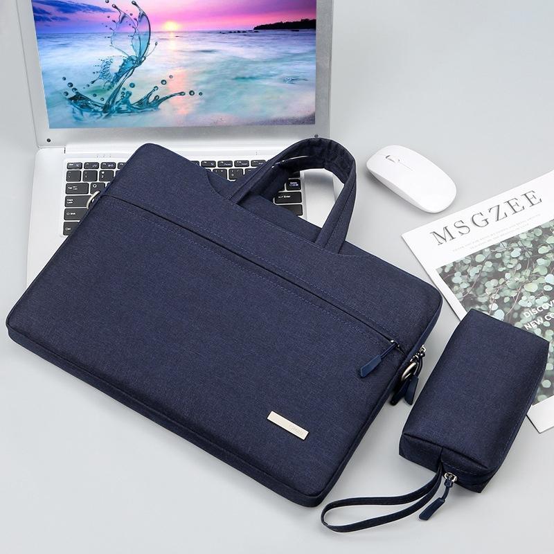 V562-F607722300ADE-202502271816-00 15.6 Inch Inner Bag with Power for Handbag and Laptop - Dark Blue - Image 1
