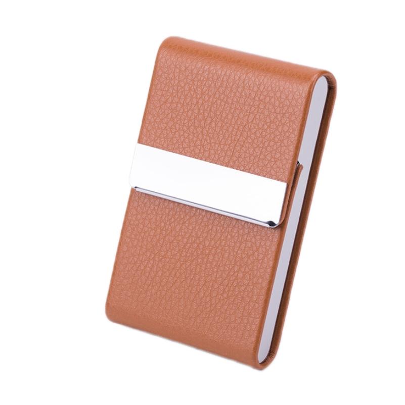 V562-G1069912750DBT-202503281937-00 Business Card Case For Advertising Fits Most Cards - Apricot - Image 1