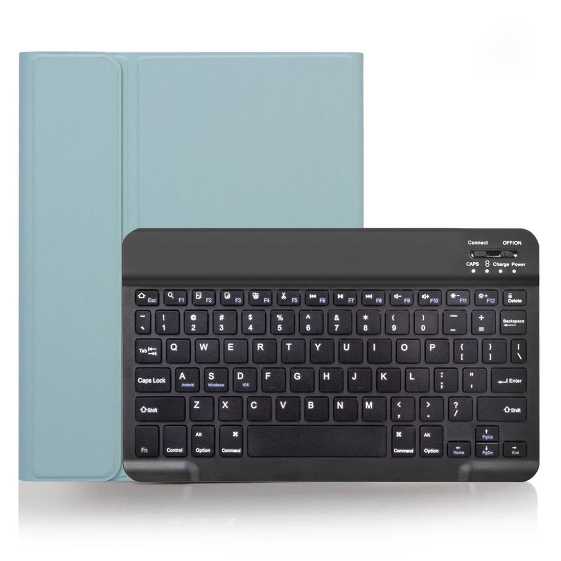 V562-G5120ORPI-202504291810-00 Detachable Bluetooth Keyboard Tablet Case For Ipad Pro 11 With Pen Slot - Plain Texture - Green - Image 1