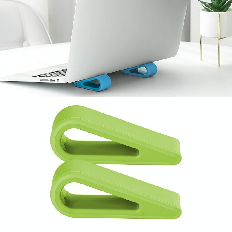 V562-G7168CP-202503041206-00 Adjustable Notebook Stand for Improved Cooling and Comfort - Green - Image 1