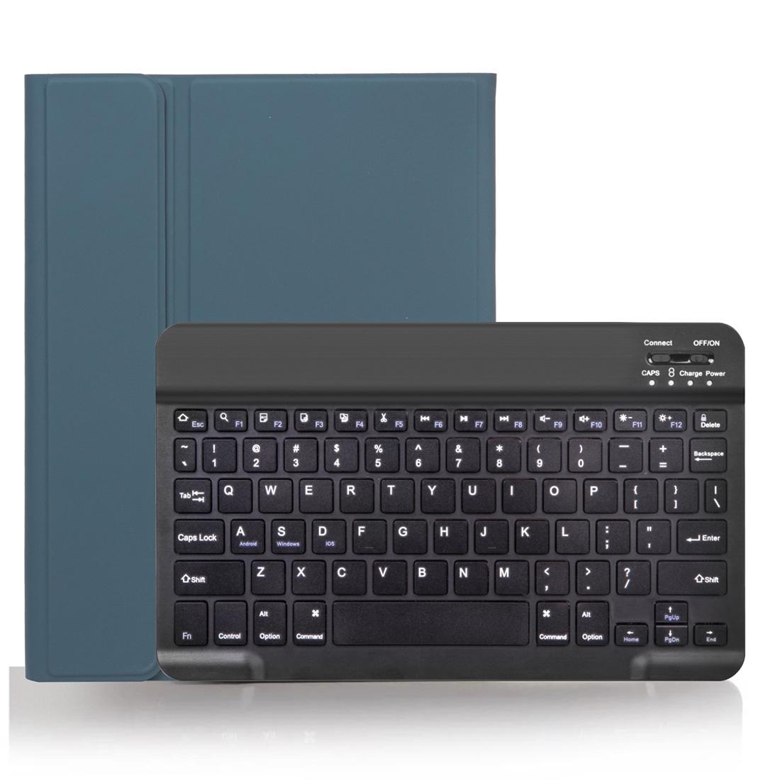 V562-GD5120ORPI-202504291810-00 Detachable Bluetooth Keyboard Tablet Case For Ipad Pro 11 With Pen Slot - Plain Texture - Dark Green - Image 1