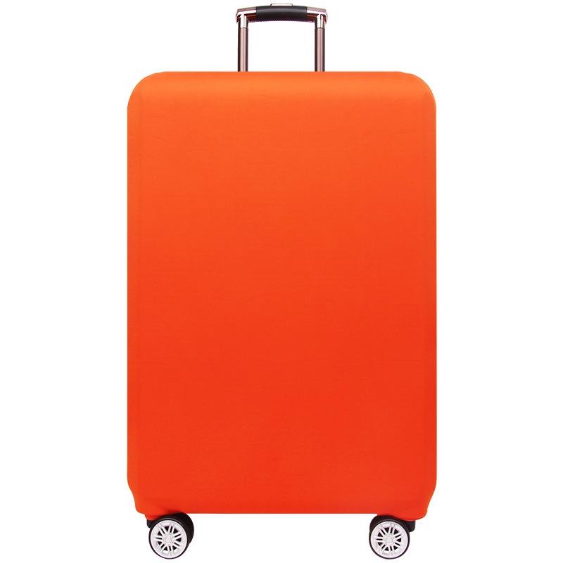 V562-H4021692060DBT-202502281626-00 Xl Thickened Stretch Luggage Cover - Dust-proof & Wear-resistant - Orange Red - Image 1