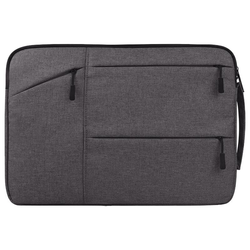 V562-H6756CH-202504022015-00 12 Laptop / Tablet Bag with Multiple Pockets - Portable & Durable - Grey - Image 1
