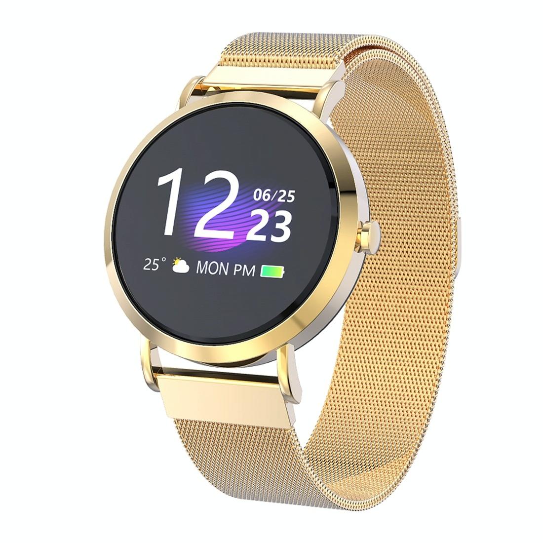 V562-J2945AC-202504252213-00 Smart Bracelet With Call Heart Bp Sleep And Oxygen Monitoring - Gold - Image 1