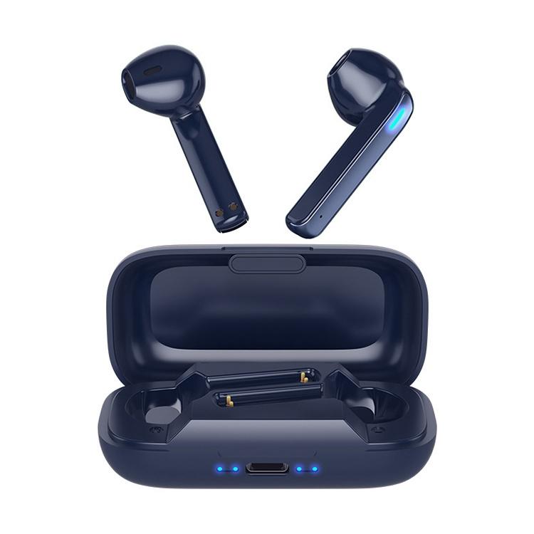 V562-L0361D6PI-202505261705-00 Touch Bluetooth Earphones with Charging Box & Indicator Light - Semi-in-ear - Blue - Image 1