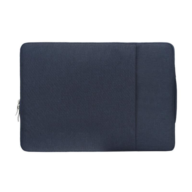 V562-L1965BL-202504022036-00 Denim Business Laptop Liner Bag for Tablets - Blue - Image 1