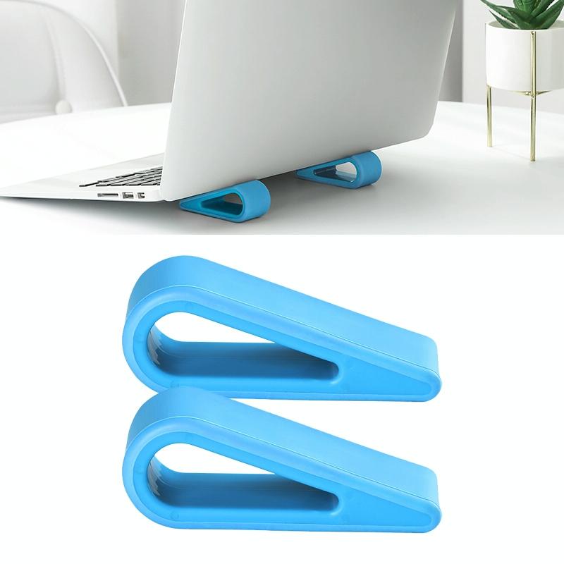 V562-L7168CP-202503041206-00 Adjustable Notebook Stand for Improved Cooling and Comfort - Blue - Image 1