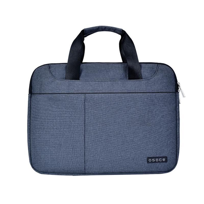 V562-L8004BL-202502282105-00 Breathable Laptop Bag for 15 Macbook Samsung Sony Dell Alienware Chuwi Asus Hp - Blue - Image 1