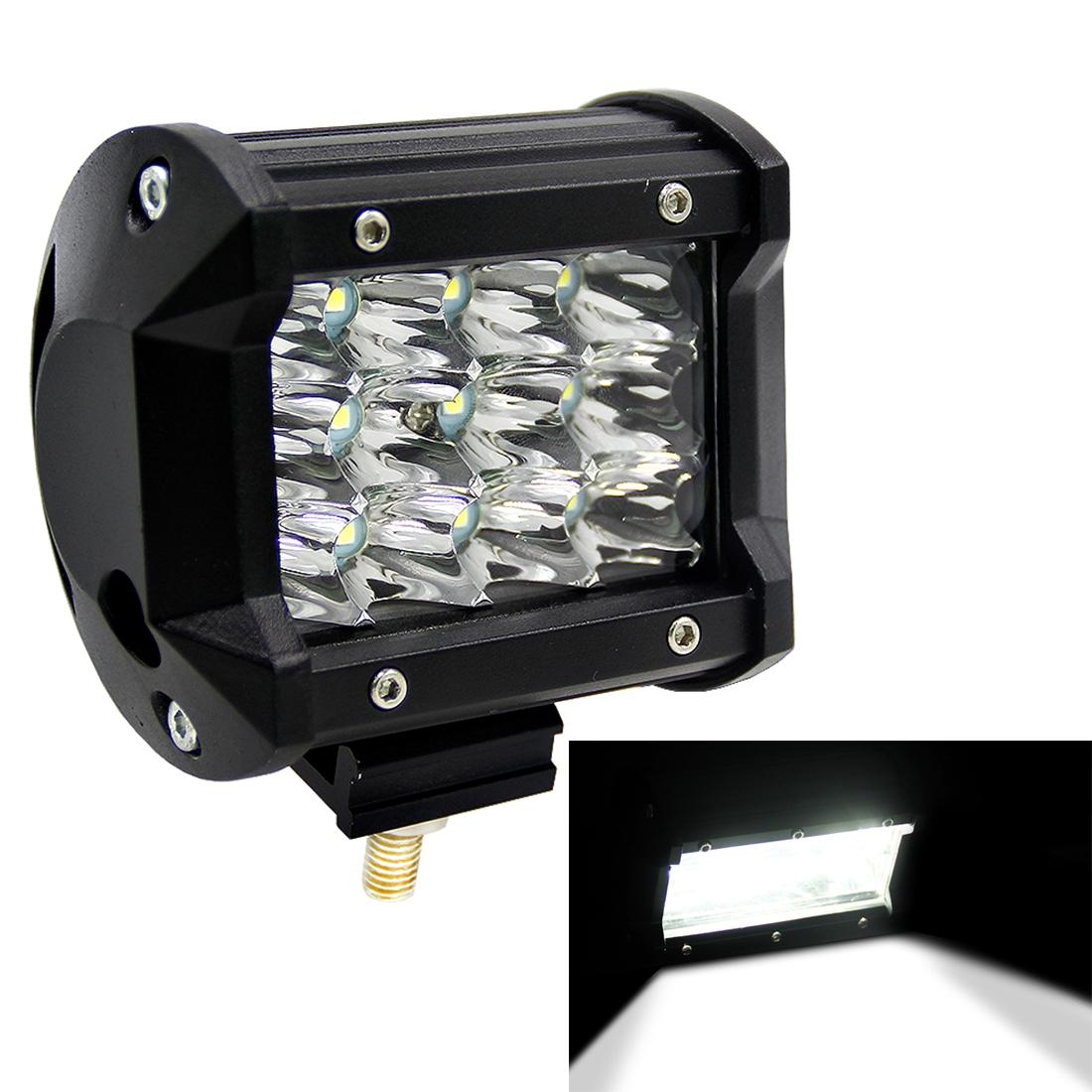 V562-LW1307SMC-202503051951-00 4 Inch Three Rows Ip67 Waterproof 9W Condenser 6000K 5500Lm Led Spotlight Light Searchlight Car Led Work Lights Dc 10 - 48V White Light - Image 1
