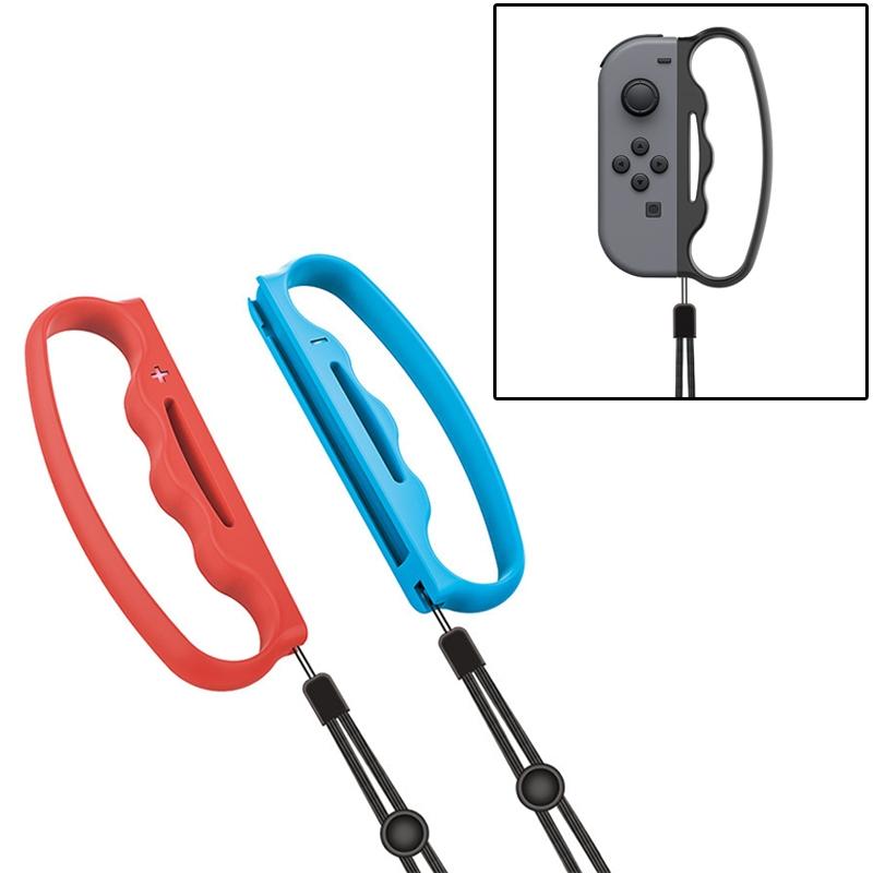 V562-R0910TN-202503072130-00 Boxing Joy-con Grip with Strap for Nintendo Switch - Red - Image 1