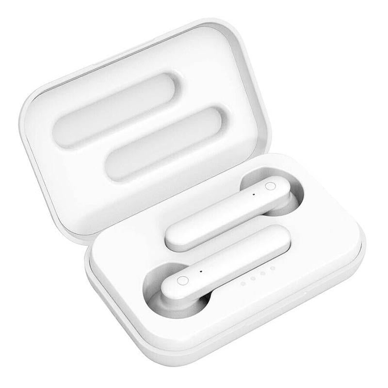 V562-W2105SXPI-202505261713-00 Wireless Touch Earphones with Magnetic Charging Box - Bluetooth 5.0 - White - Image 1