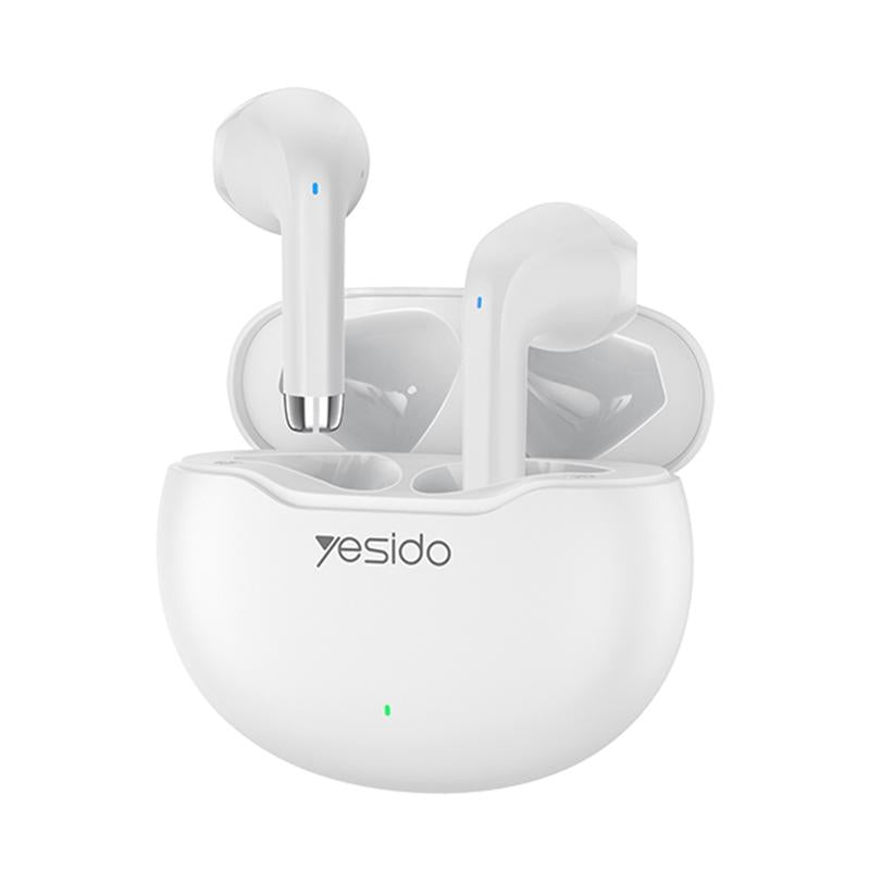 V562-W6338D6PI-226188-00 Wireless Bluetooth 5.0 Earbuds - Tws - White - Image 1