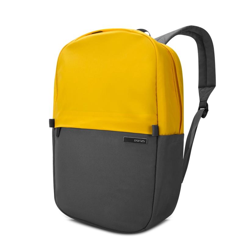 V562-Y4202BCC-202502281841-00 Xy Series Multi-functional Backpack for 13.3 Inch Laptop - Fashion Colour Matching - Yellow - Image 1