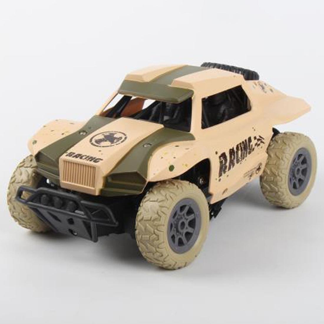 V562-Y8190THC-202504291305-00 High Speed Off-road Drifting Toy Truck with 27mhz Remote Control for Kids - Yellow - Image 1