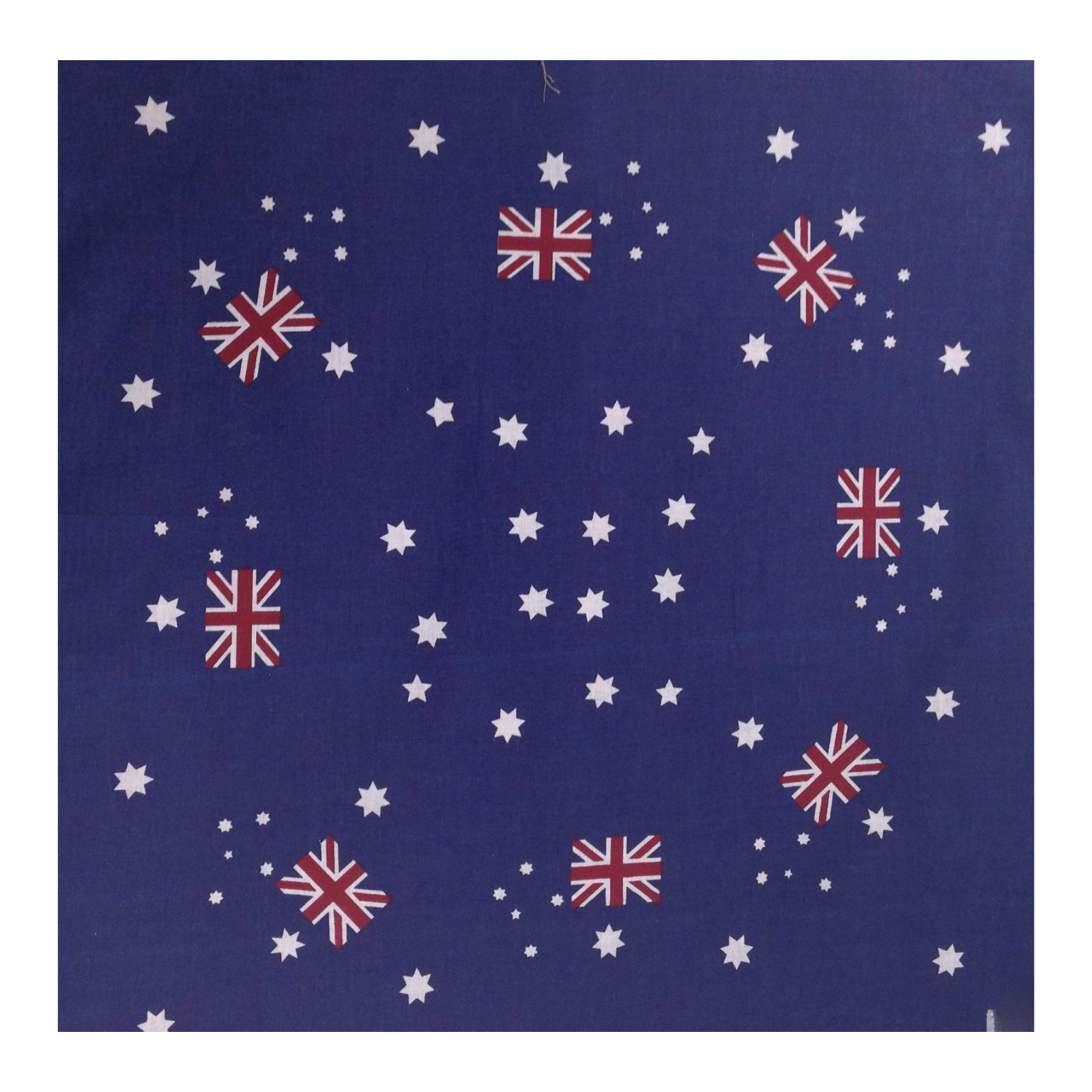V563-10461-04-184529-00 1x Australia Flag BANDANA 100% Cotton Head Wrap Bandanna Summer Neck Scarf - Image 1