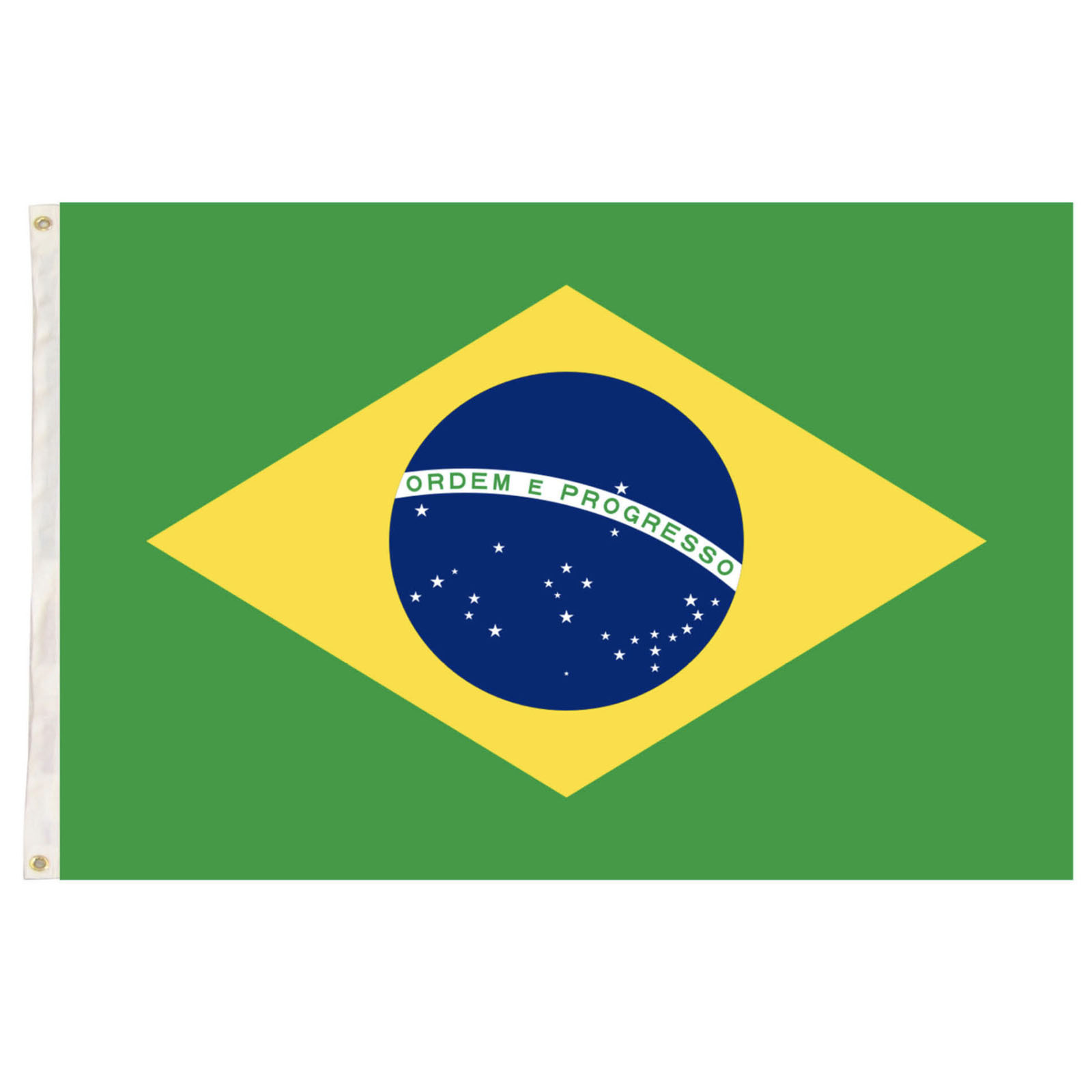 V563-13244-184463-00 Brazil Country Flag Heavy Duty Brasil World Cup Brazilian - 150cm x 90cm - Image 1