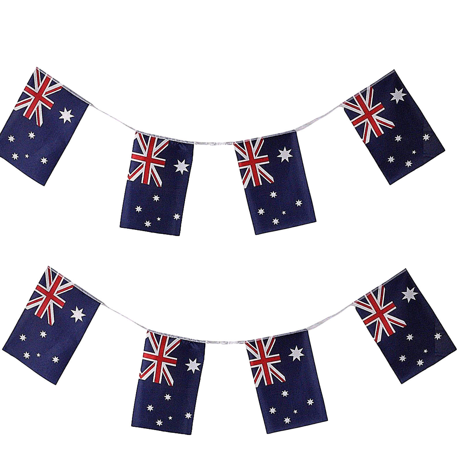 V563-13268-2PK-184401-00 7m AUSTRALIA BUNTING FLAG Australian Day Colours Party Banner Flags Decor - Image 1