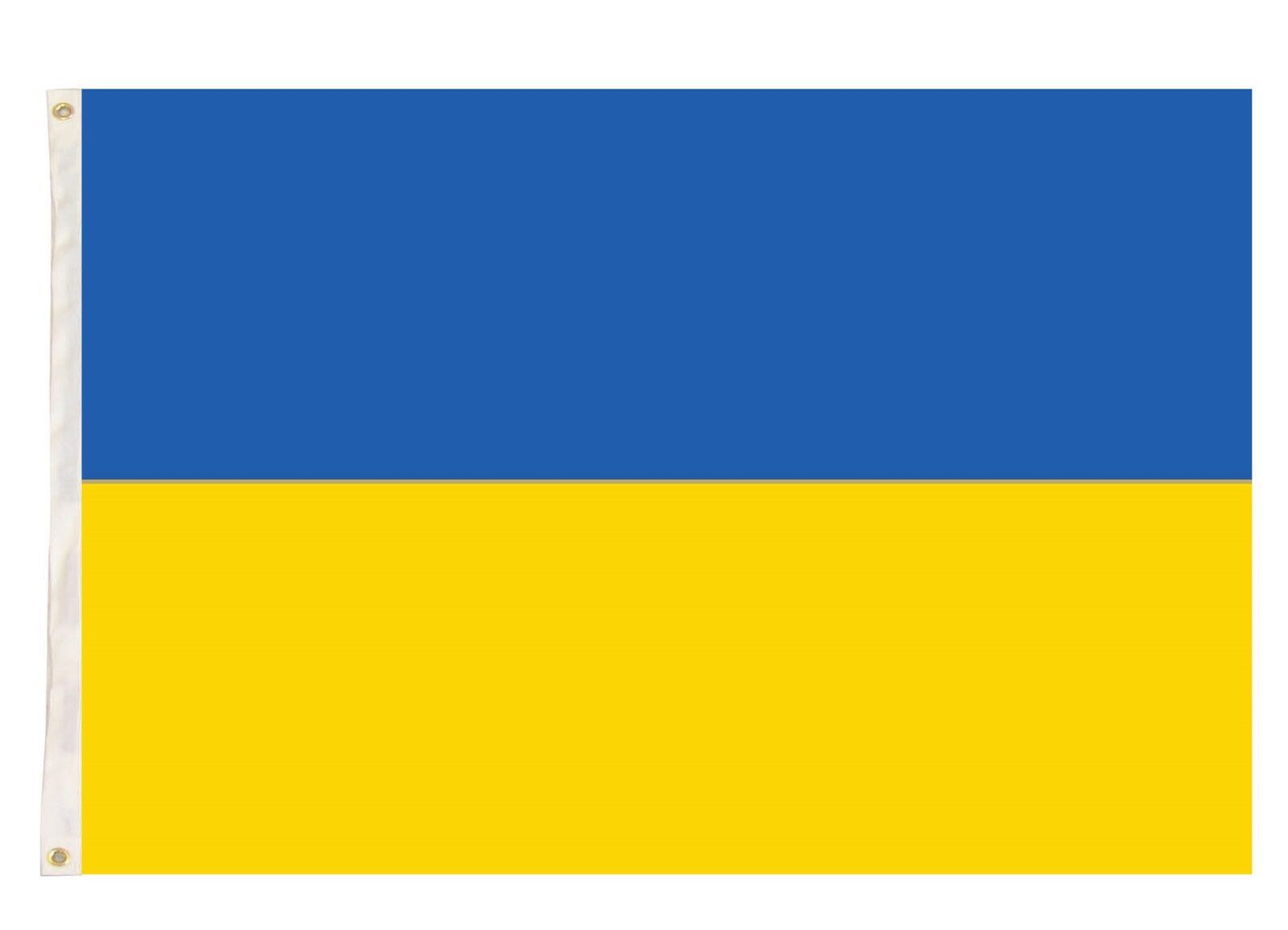 V563-13295-218804-00 Ukraine Country Flag Ukrainian Heavy Duty with Metal Eyelets - 150cm x 90cm - Image 1