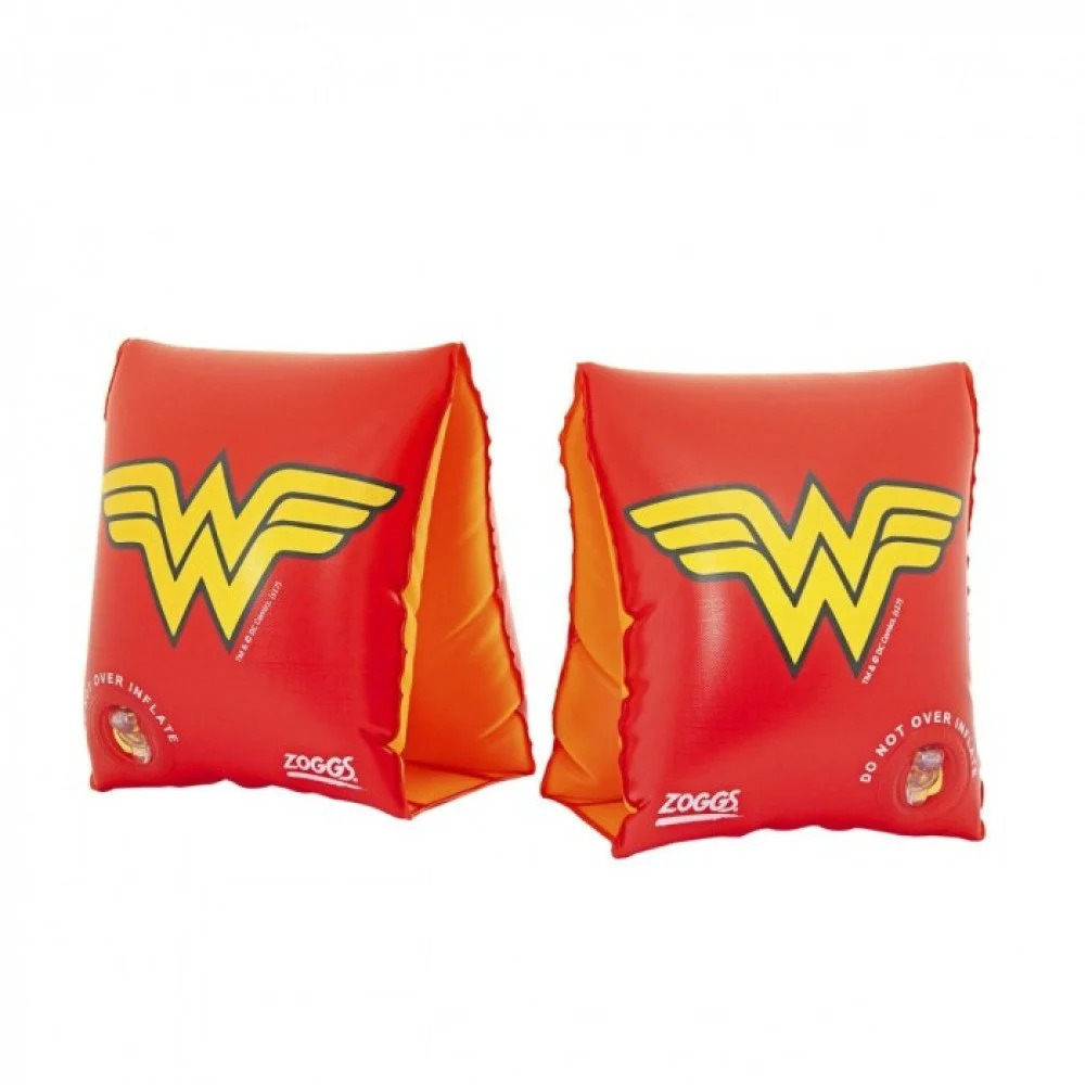 V563-382402-WONDERWMN-202503061026-00 Zoggs Arm Floaties Inflatable Bands Sleeves Swimming Rings Tube for 2-6 Year Olds - Image 1