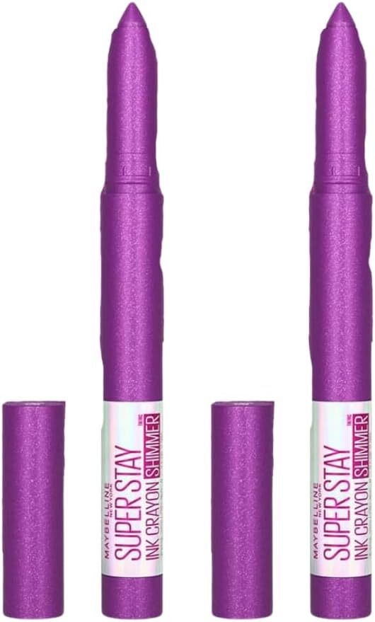 V563-41554072884-2PCS-204961-00 2x Maybelline New York Superstay Ink Longwear Crayon Lipstick - Throw a Party 170 - Image 1