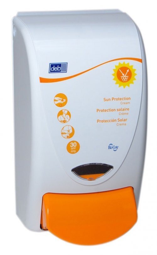 V563-5033358102879-205042-00 Deb Sun 1000ml (1L) Sunscreen Dispenser - Image 1