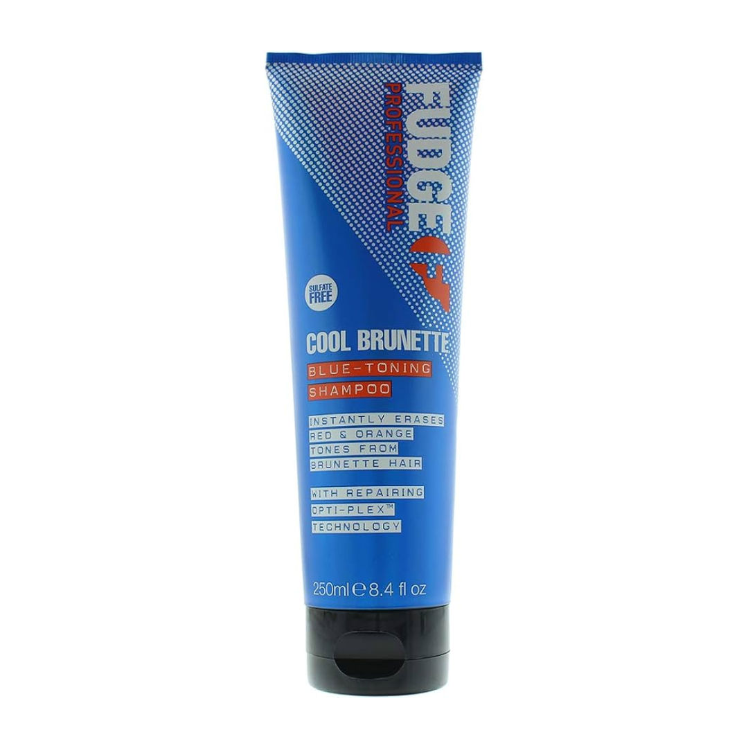 V563-5060420335712-206128-00 Fudge 250ml Blue Toning Shampoo - Erases Red & Orange from Cool Brunette Hair - Image 1