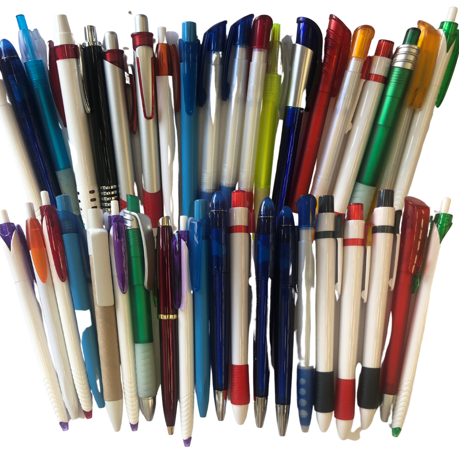 V563-50PCS-85_08-173266-00 50x Ball Point Pen Gift School Office Business Ballpoint - ASSORTED BULK PACK - Image 1