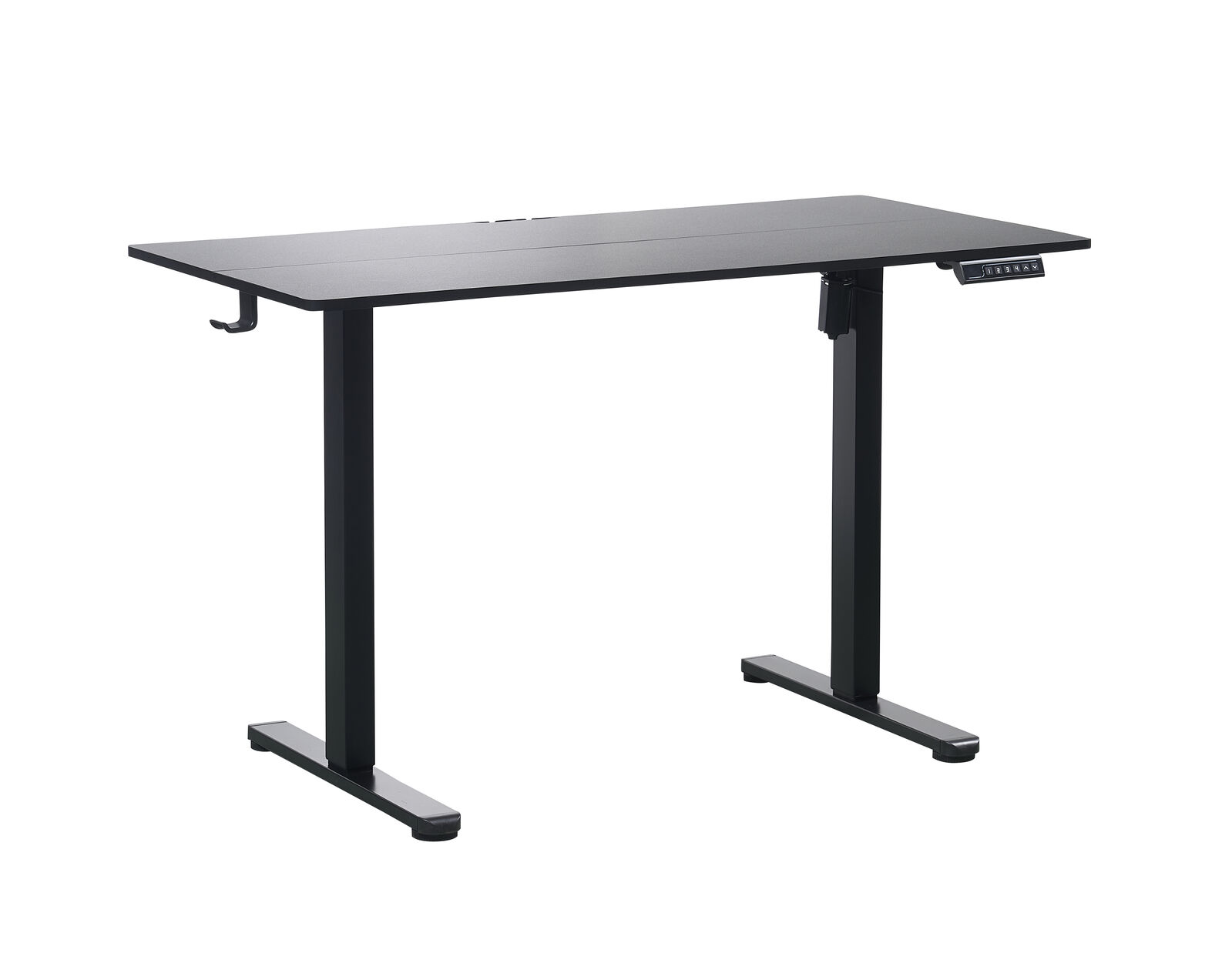 V563-68423-202505071421-00 120 x 60cm Electric Standing Desk Height Adjustable Motorised Electric Sit Stand in Black - Image 1