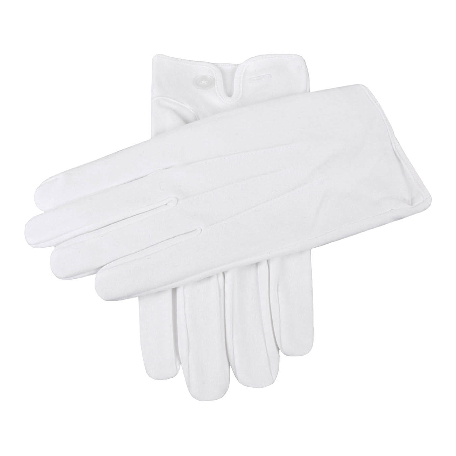 V563-75-0012P-WHITE-ONESIZE-202502270915-00 SANTA CLAUS GLOVES Xmas Christmas Magicians Debutant Debs Waiter Uniform Glove - Image 1