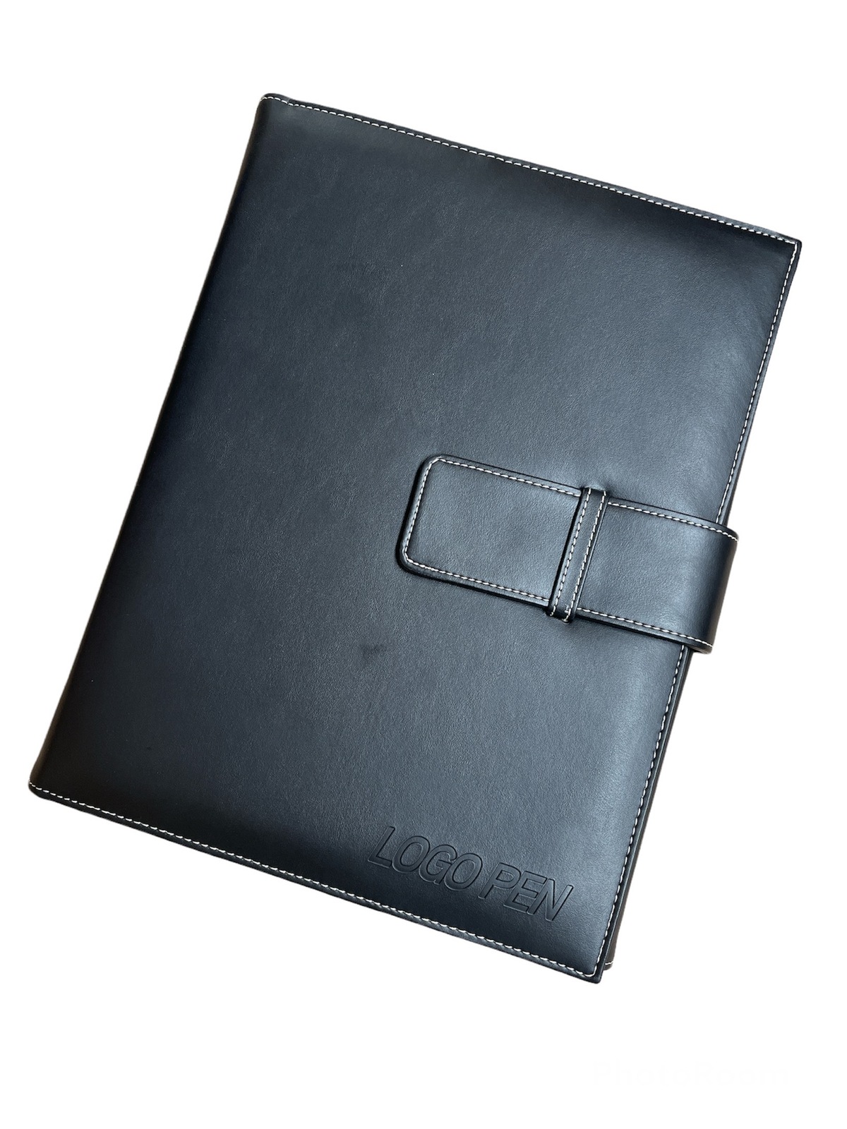 V563-93_060-BLACK-173215-00 Pen Holder Folder Holds 114 Pens Collector Stationary Organizer Organiser - Image 1