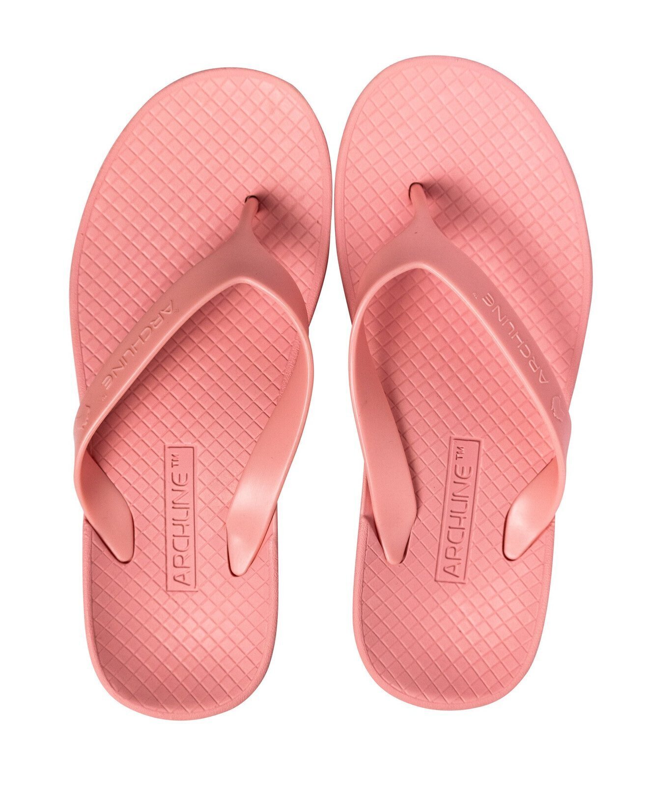 V563-ARCH011313-39-202503052215-00 ARCHLINE Orthotic Thongs Arch Support Shoes Flip Flops - Pastel Pink - EUR 39 - Image 1