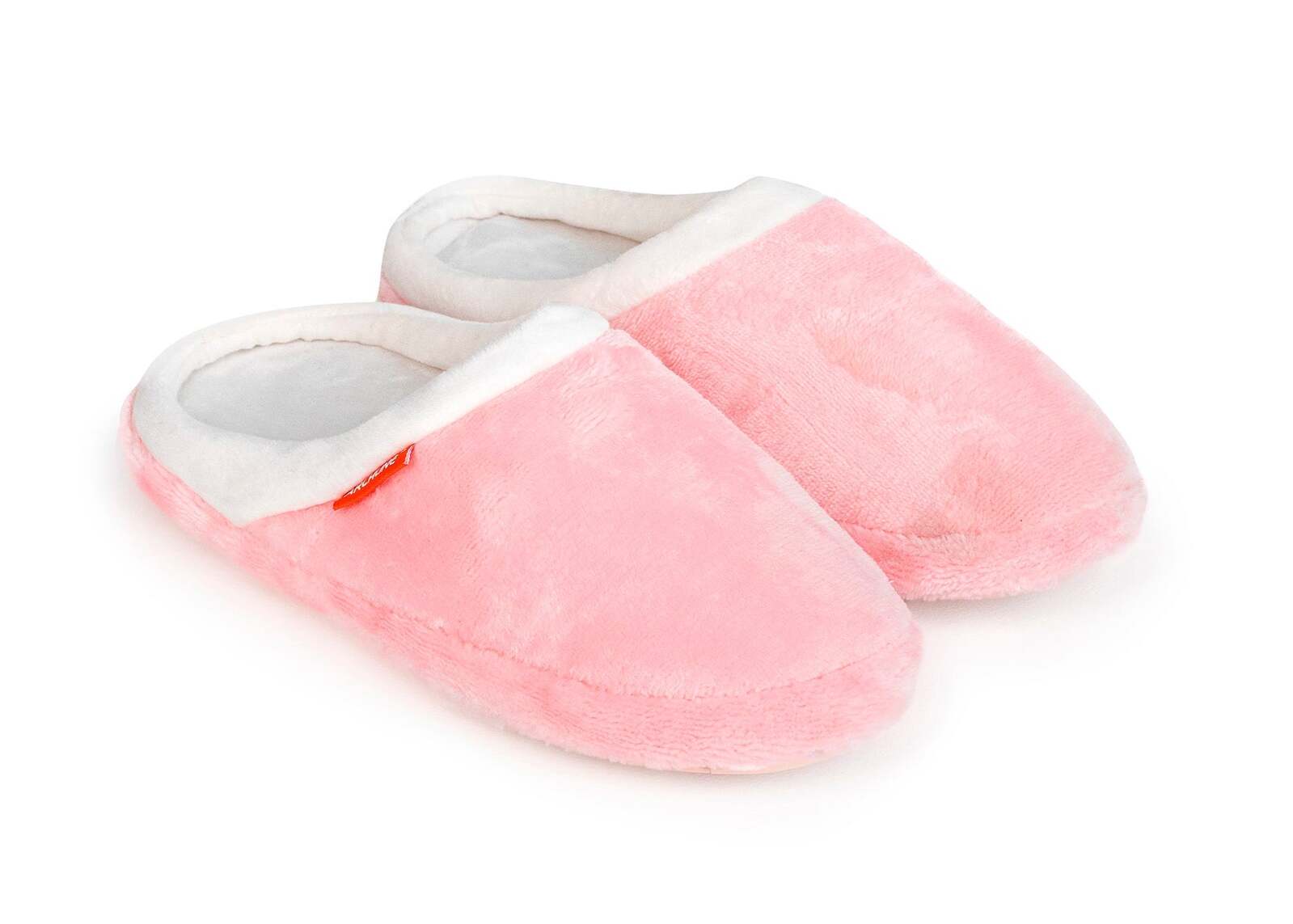 V563-AS702-38-202503051555-00 ARCHLINE Orthotic Slippers Slip On Arch Scuffs Pain Relief Moccasins - Pink - EU 38 - Image 1