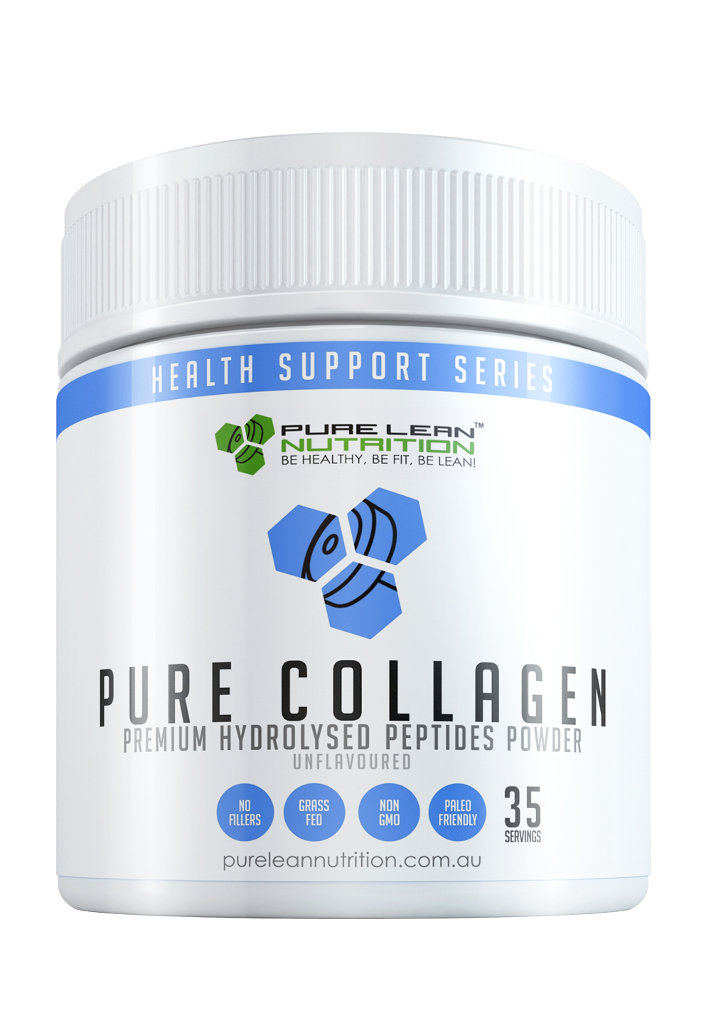 V563-BOVINE_COLLAGEN-204975-00 35 Servings Premium Hydrolysed Collagen Peptides Powder Hair Skin Nail Health Grass Fed 420g - Image 1