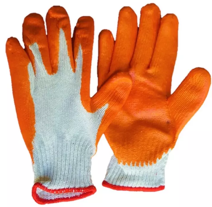 V563-BR-WORKGLOVES-204919-00 WORK GLOVES General Purpose Glove Safety Rubber Grip Non Slip Coated - Image 1