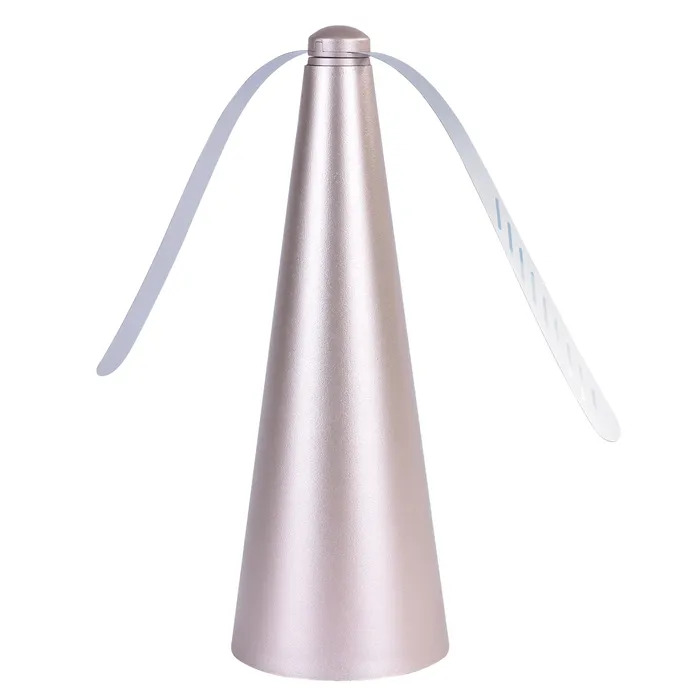 V563-EL0086-GLD-183496-00 Shoo-Fly & Bug Fan Repeller Outdoor BBQ Picnic Camping Repellent RV - Gold - Image 1