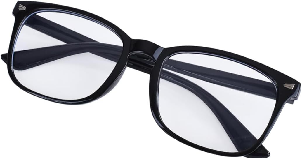 V563-HO0292-BLACK-202503051425-00 Anti Blue Light Blocking Computer Gaming Glasses Eyestrain Eyewear - Black - Image 1