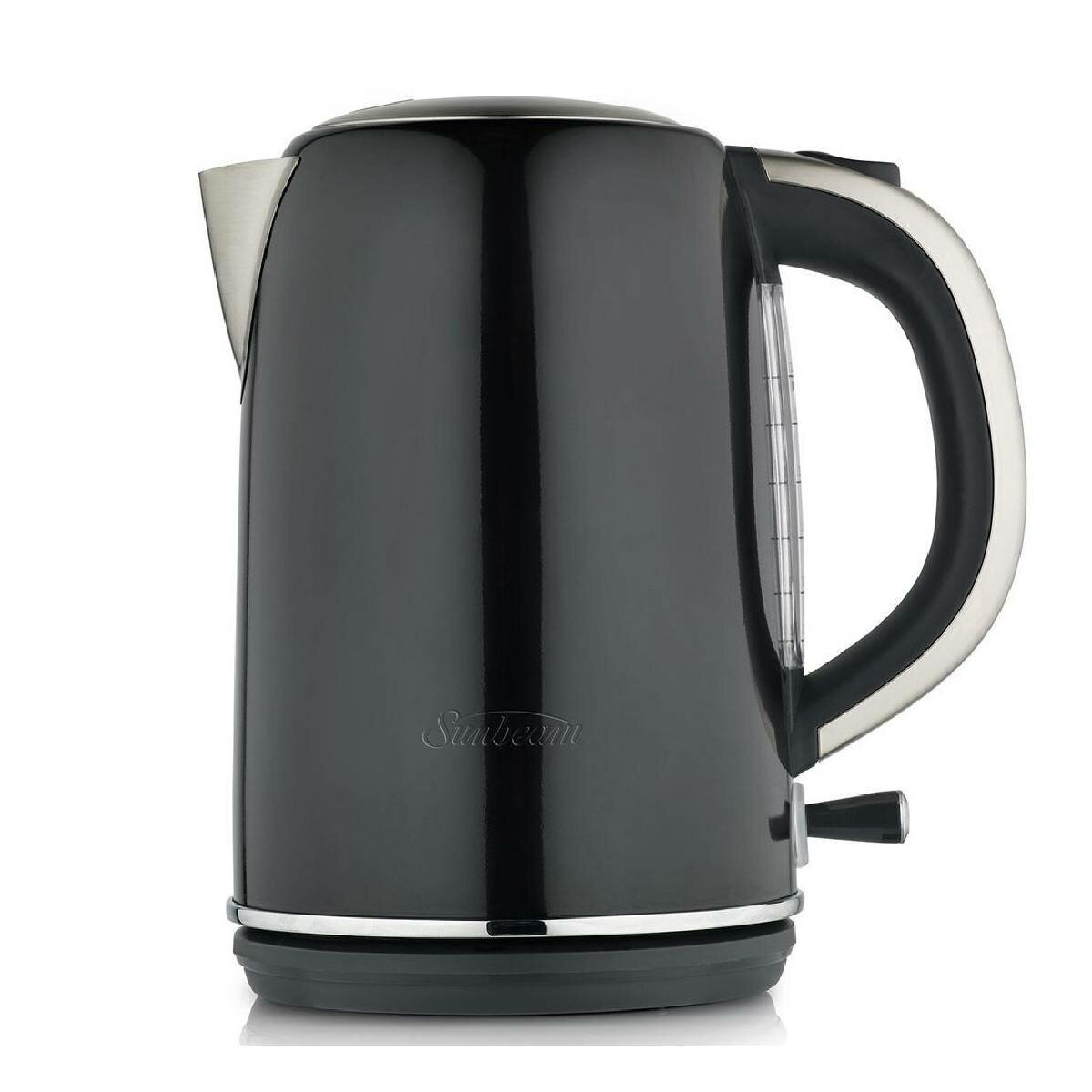 V563-KEP4007BK-202506020827-00 Sunbeam 1.7l Simply Stylish Black Fast Boil Cordless Kettle - Image 1