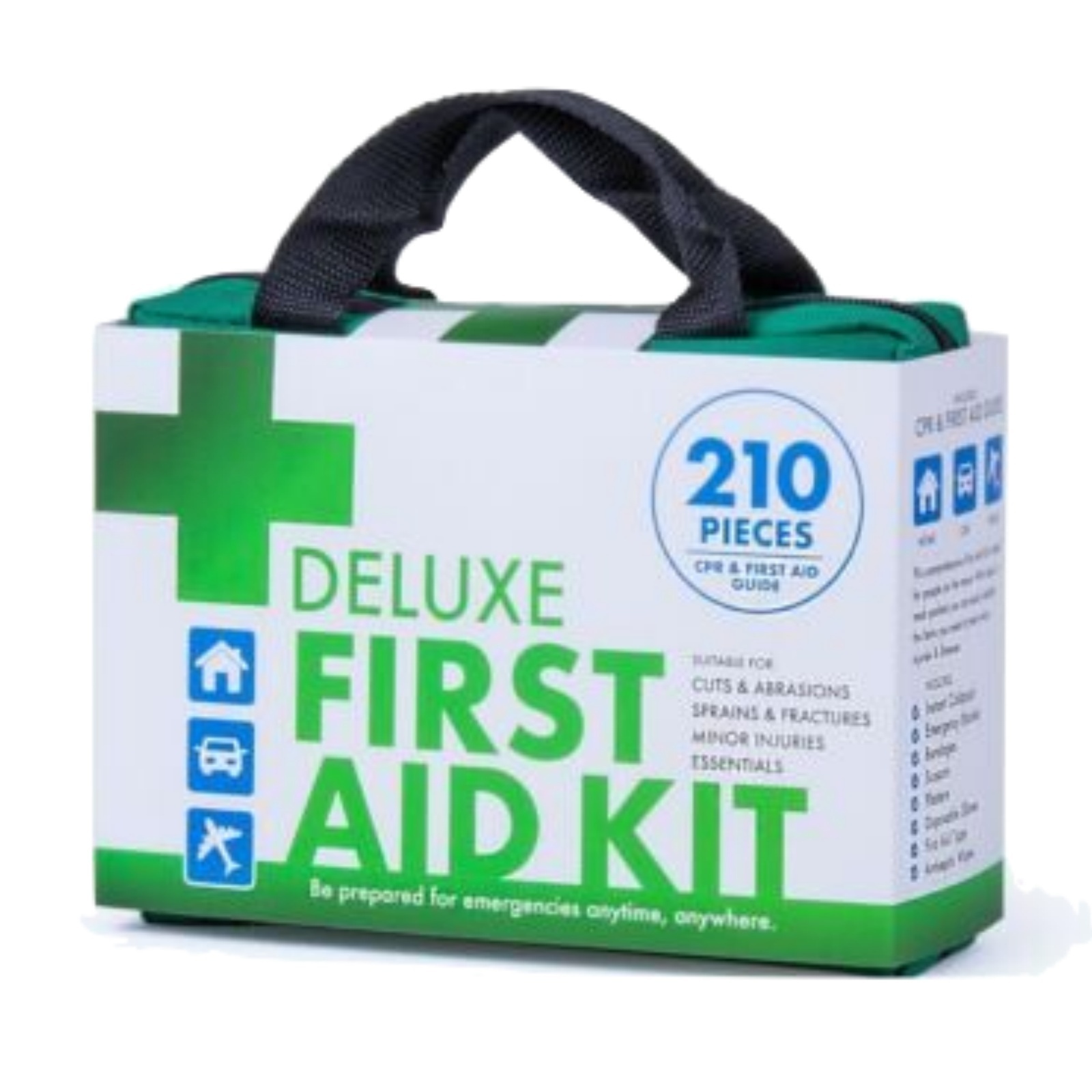 V563-PE0056-205141-00 210 PCS Emergency First Aid Kit Medical Travel Set Workplace Family Safety AU - Image 1