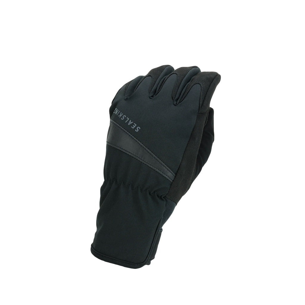 V563-SS12100080000120-202503051445-00 Sealskinz Waterproof Ski Gloves All Weather Bike Riding Cycle in Black - M - Image 1