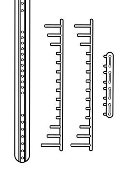 V563-TGS55102-202503051420-00 Volkl Grommet Set Replacement Bumper Guard for V-Feel V1 MP/V-Cell V1 MP - Image 1